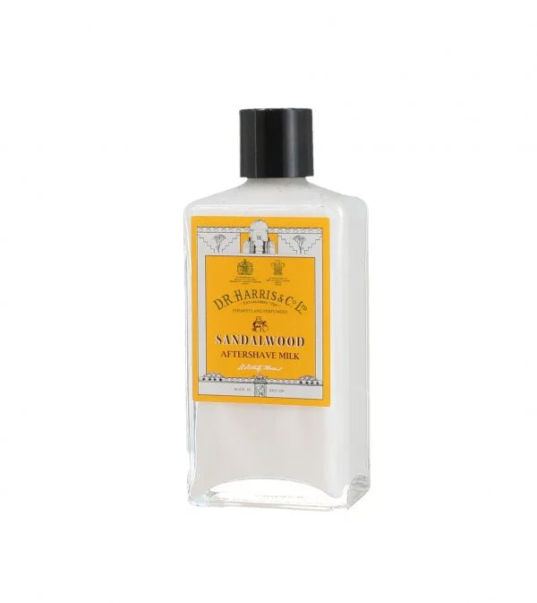 D.R. Harris Sandalwood Aftershave Milk Bib & Tucker