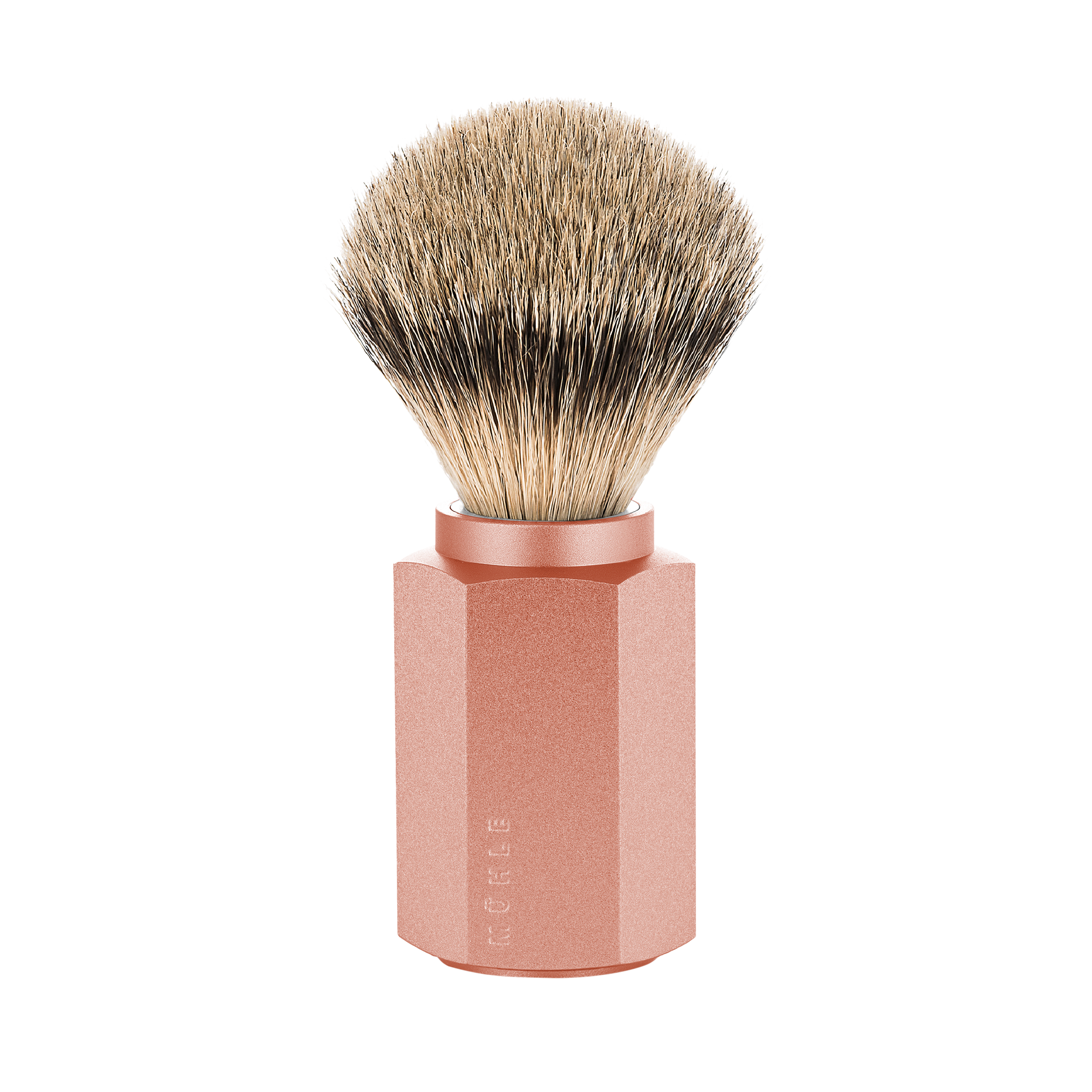 MÜHLE HEXAGON Shaving Brush, Silvertip Badger, Sunrise