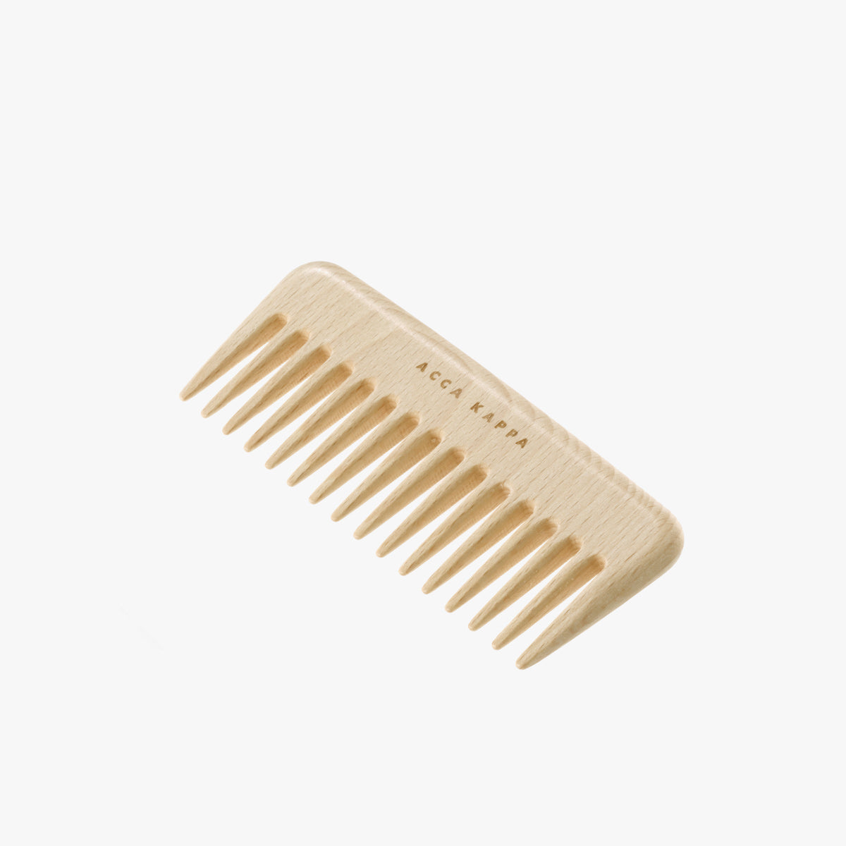 ACCA KAPPA Small Beech Wood Comb