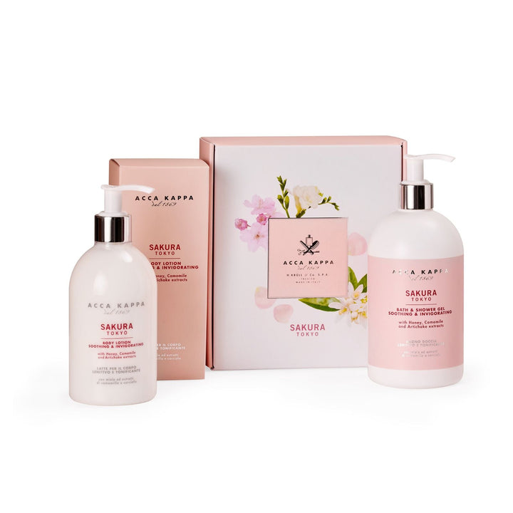 ACCA KAPPA Sakura Tokyo Shower Gel & Body Lotion Gift Set