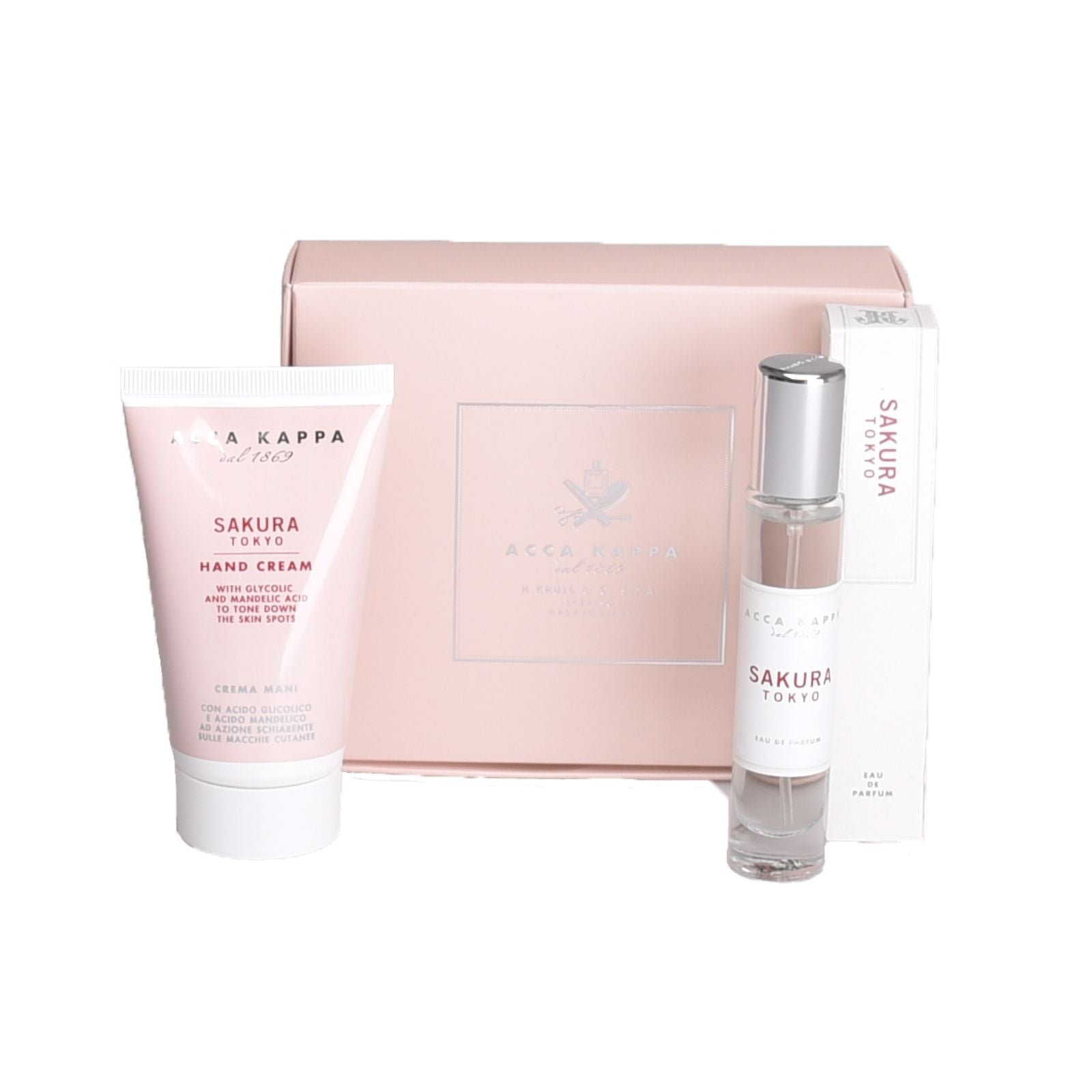 ACCA KAPPA Sakura Tokyo Eau De Parfum & Hand Cream Gift Set