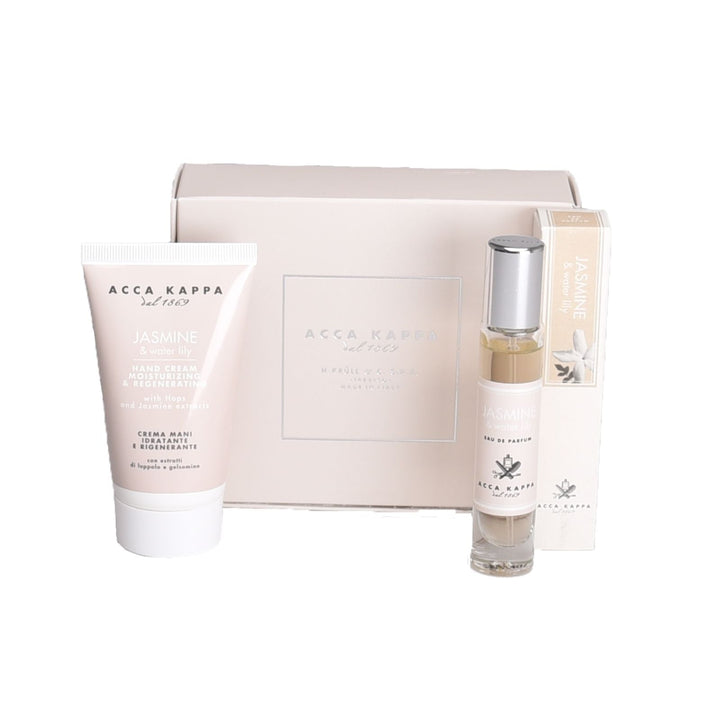ACCA KAPPA Jasmine & Water Lily Eau De Parfum & Hand Cream Gift Set