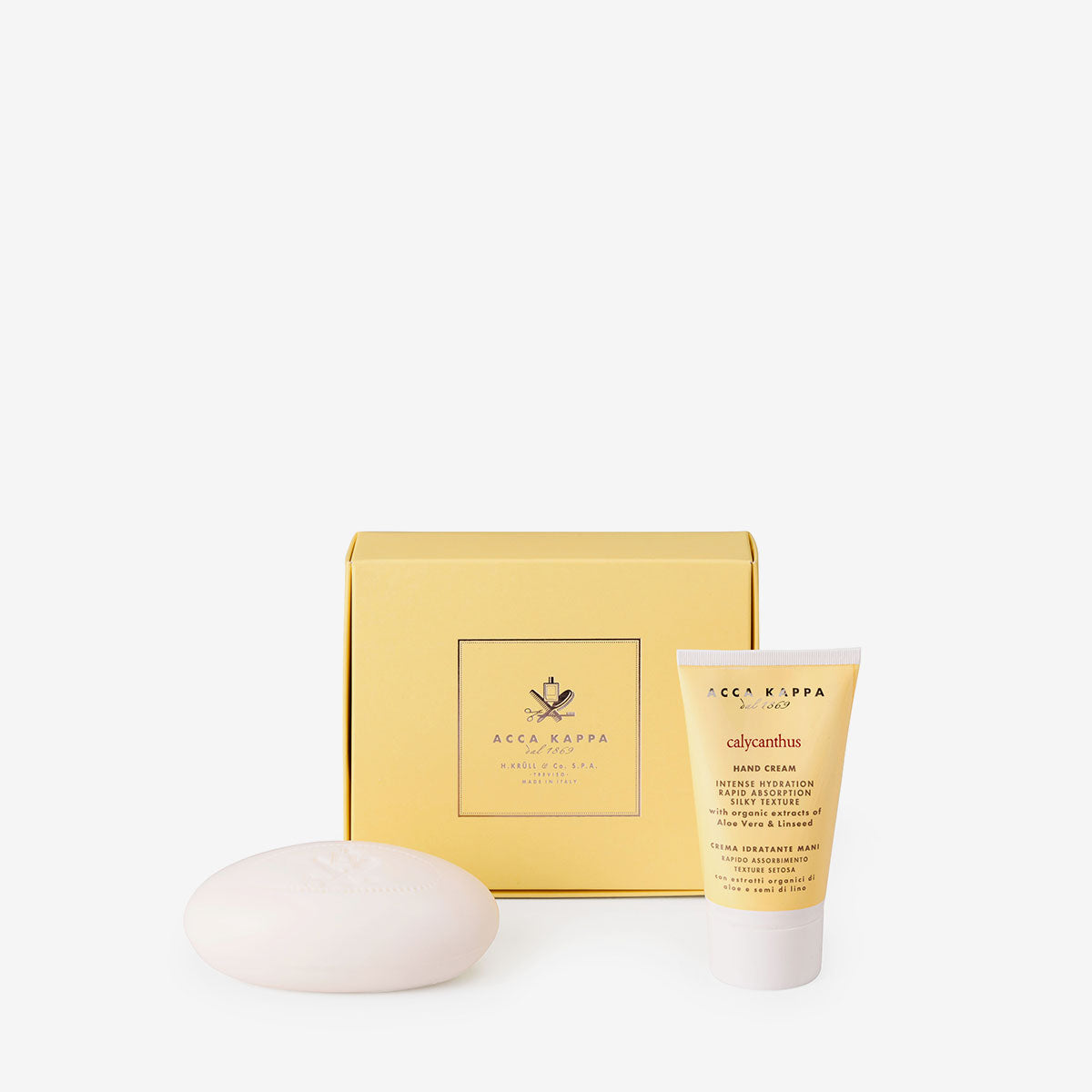 ACCA KAPPA Calycanthus Hand Cream & Soap Gift Set