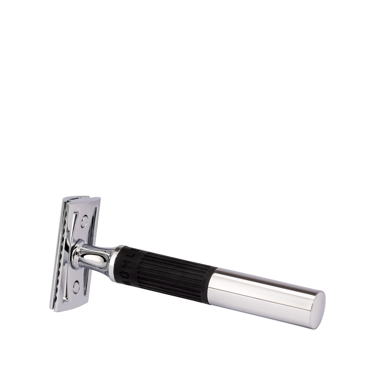 MÜHLE NEO Safety Razor, Closed Comb, Black – Bib & Tucker