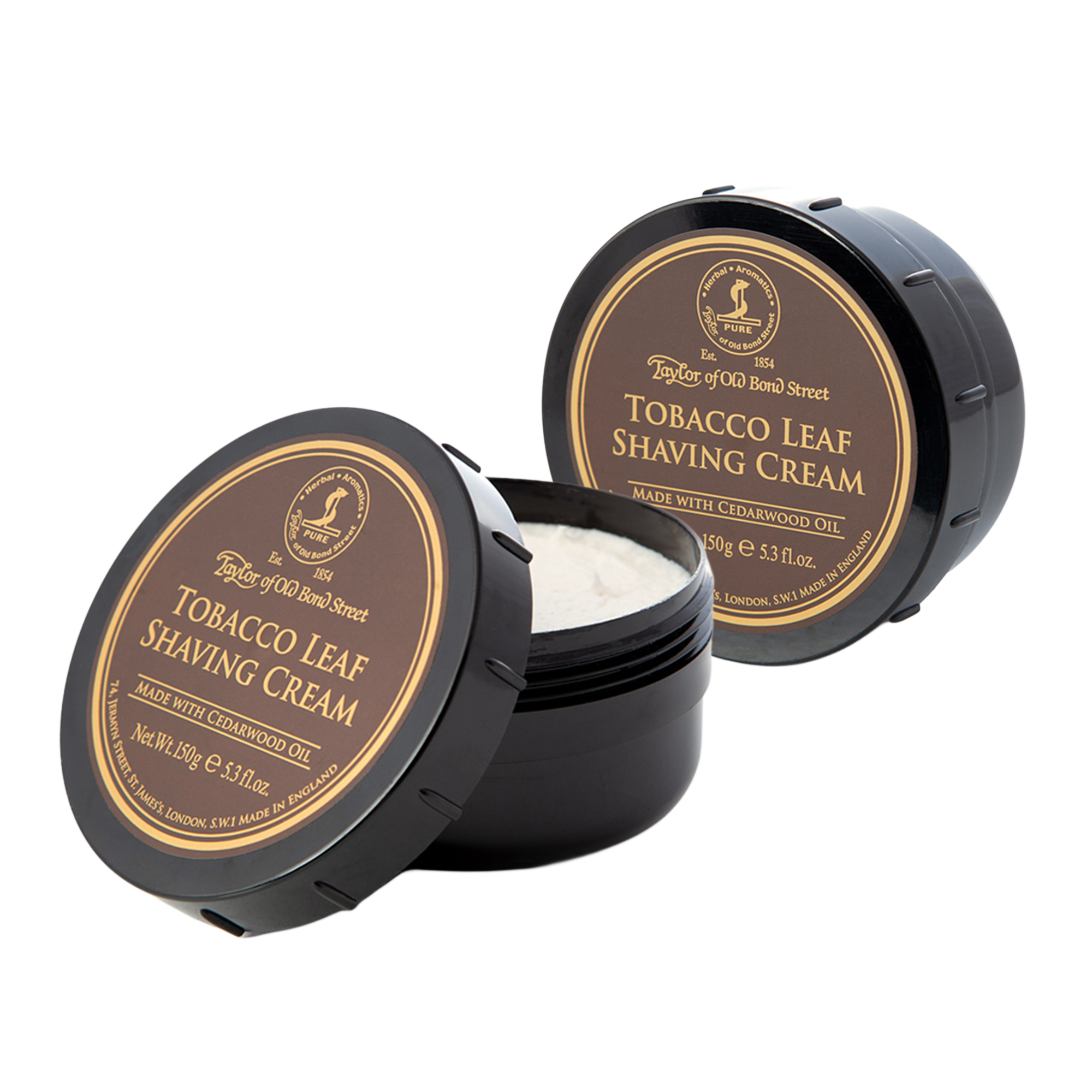 Taylor of Old Bond Street Tobacco Leaf Shaving Cream Bowl