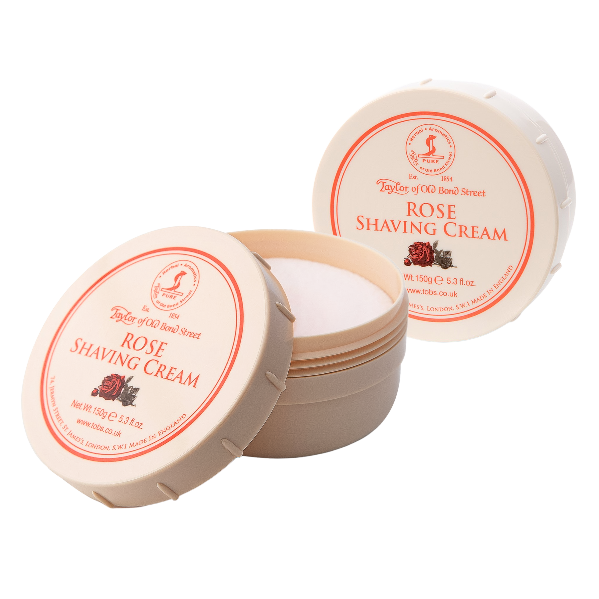 Taylor of Old Bond Street Rose Shaving Cream Bowl