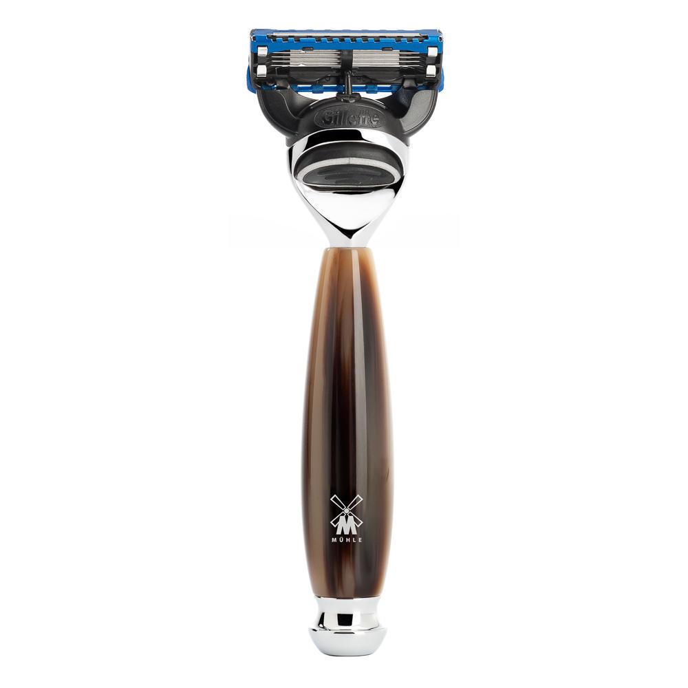 MÜHLE Vivo Brown Horn Fusion Razor