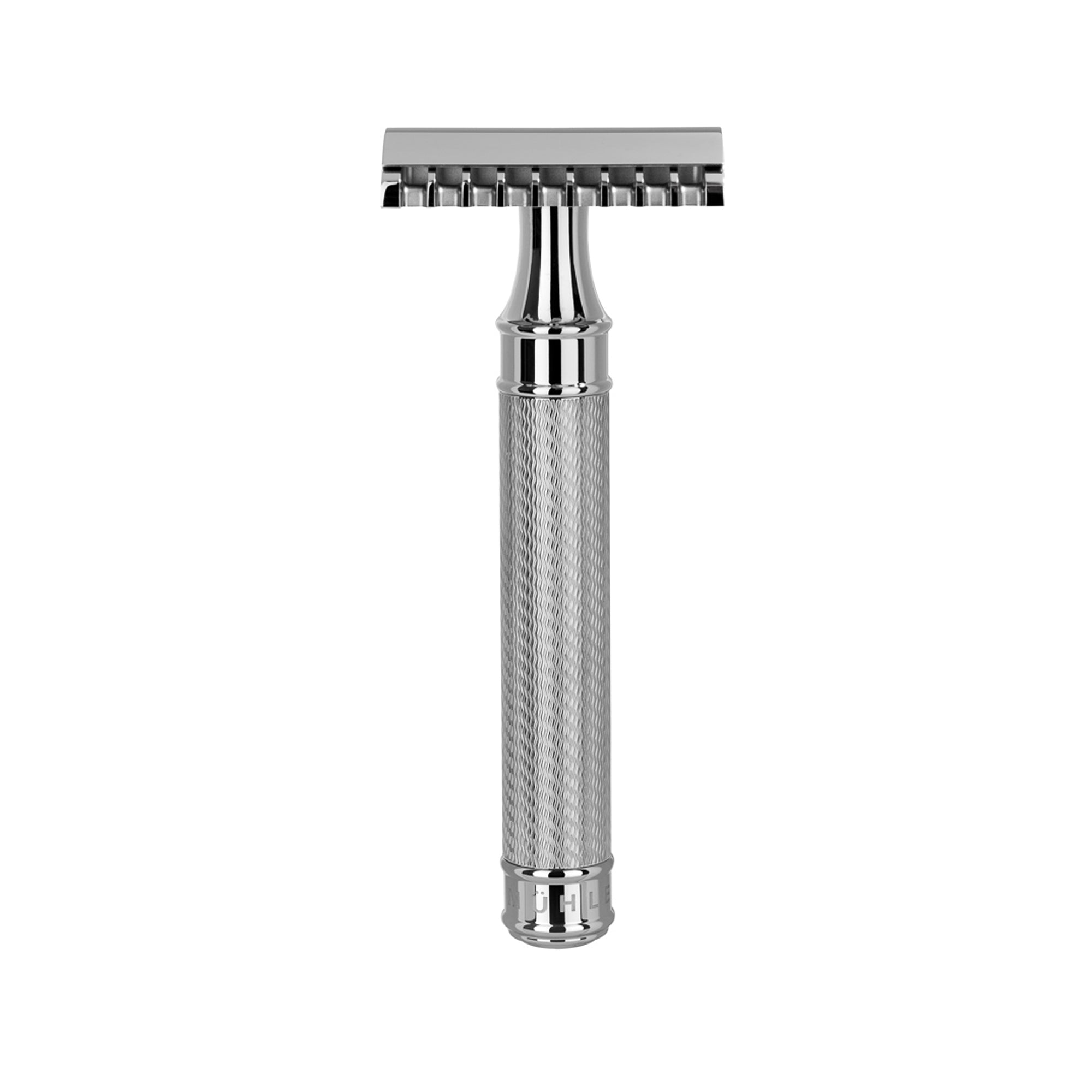 MÜHLE Traditional Large Stainless Steel Safety Razor - Open Comb