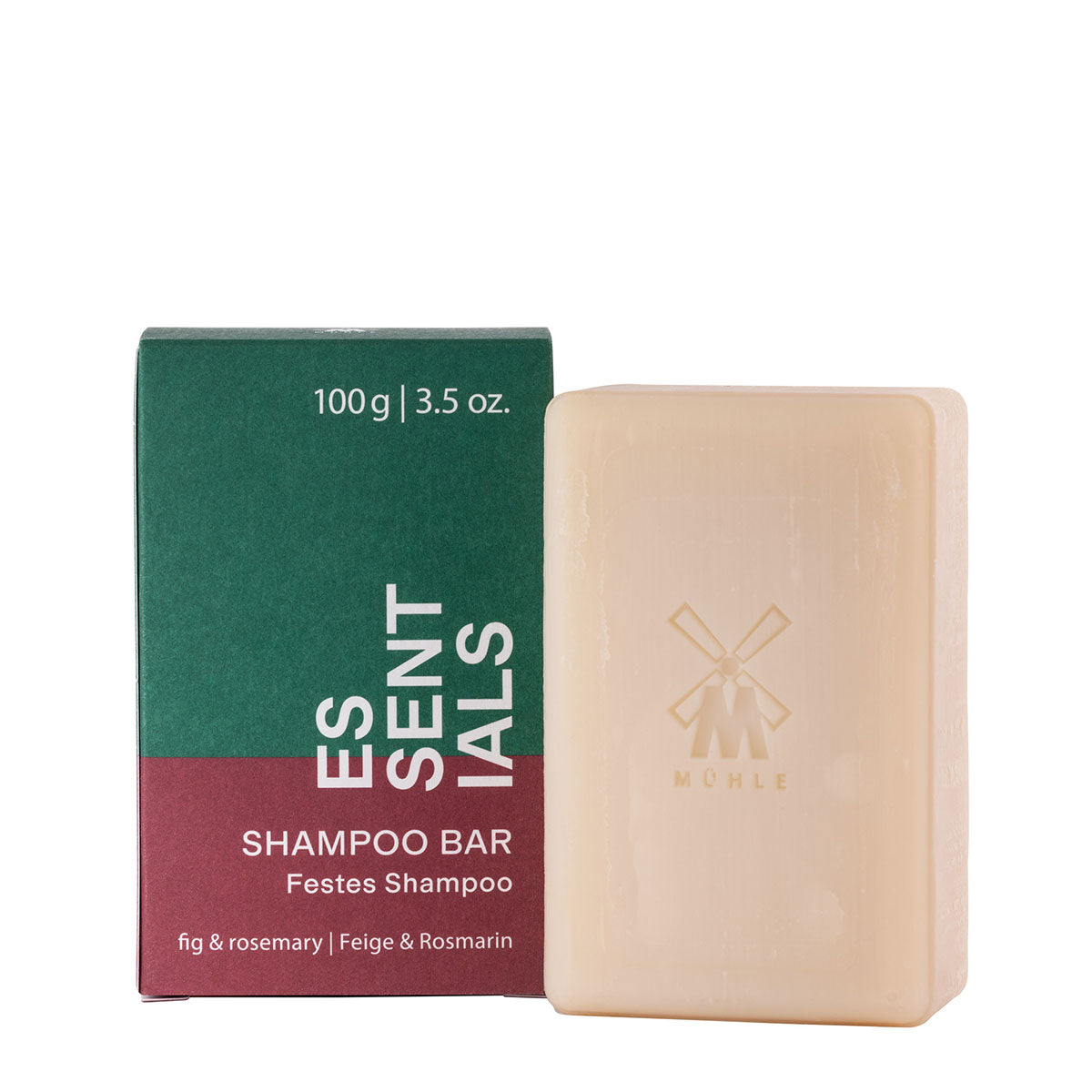 MÜHLE Essentials Fig & Rosemary Shampoo Bar