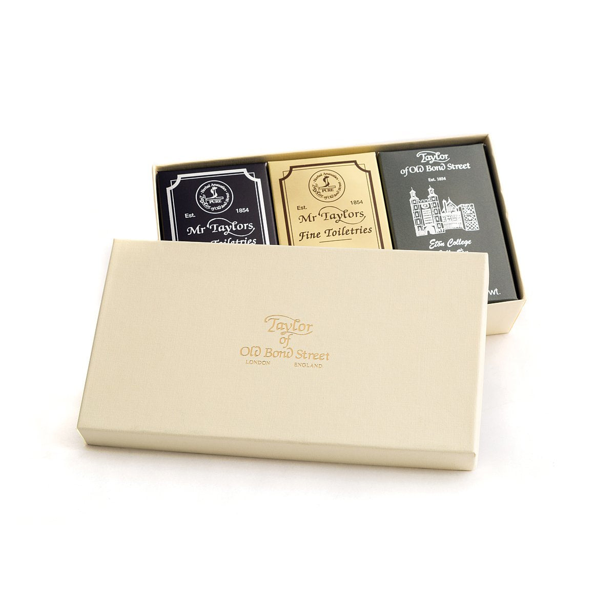 Taylor of Old Bond Street Mixed Bath Soap Gift Box
