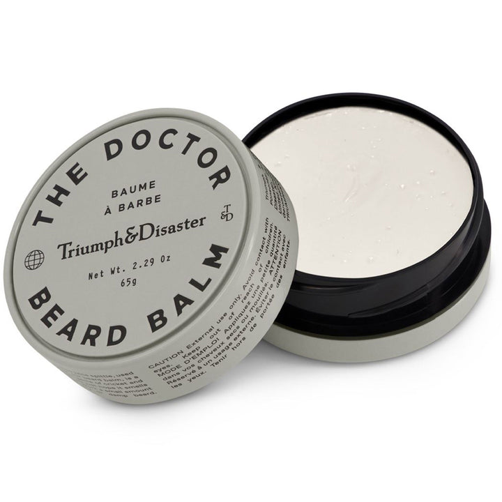 Triumph & Disaster The Doctor Beard Balm, Open