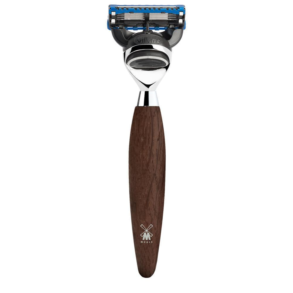 Kosmo Bog Oak Fusion Razor | MÜHLE – Bib & Tucker