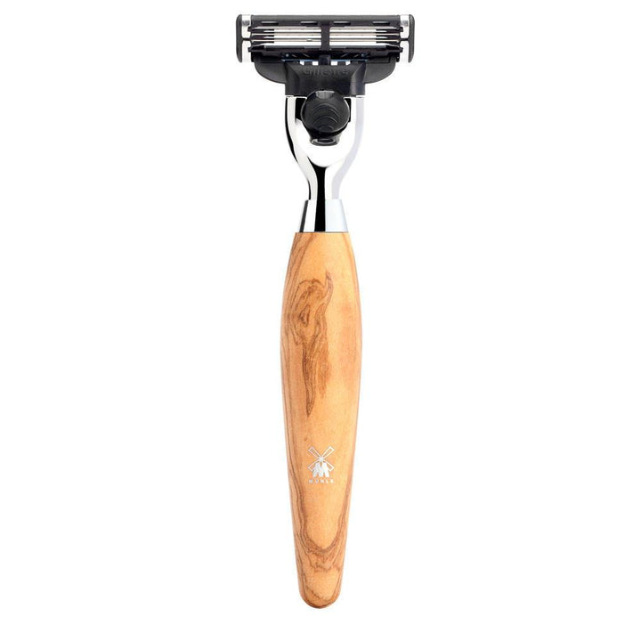 MÜHLE Kosmo Olive Wood Mach-3 Razor