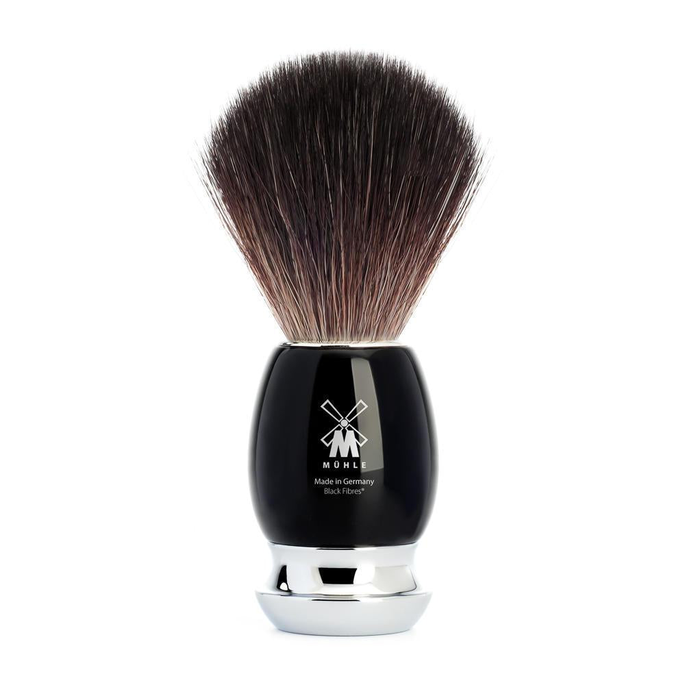 MÜHLE Vivo Black Resin Black Fiber Shaving Brush
