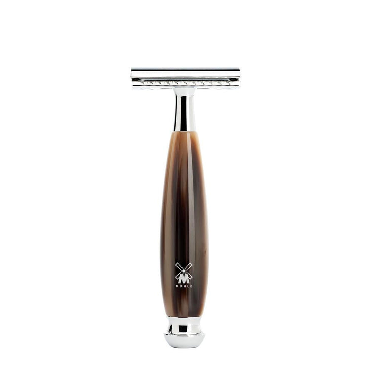 MÜHLE Vivo Brown Horn Safety Razor