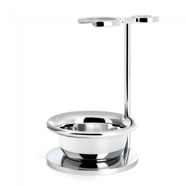 MÜHLE Vivo & Rytmo Chrome Shaving Set Stand w/Bowl