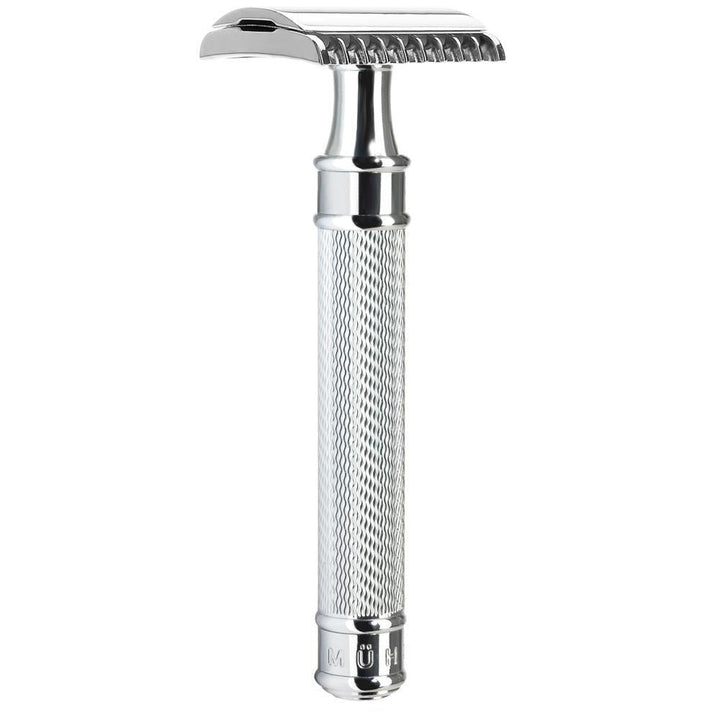 MÜHLE Traditional Large Chrome Safety Razor - Open Comb
