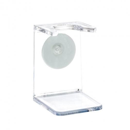 MÜHLE Plastic Shaving Brush Stand, Clear
