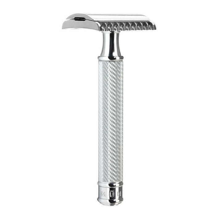 MÜHLE Traditional Chrome Safety Razor - Open Comb