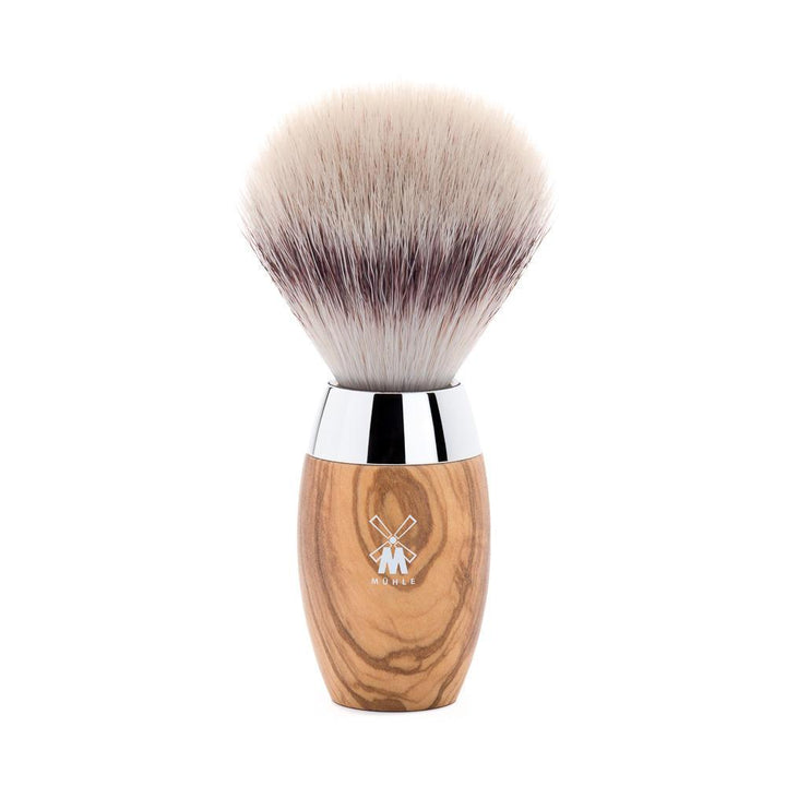 MÜHLE Kosmo Olive Wood Silvertip Fiber Shaving Brush