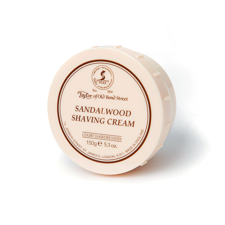 Taylor of Old Bond Street Sandalwood Shaving Cream Bowl, 150g