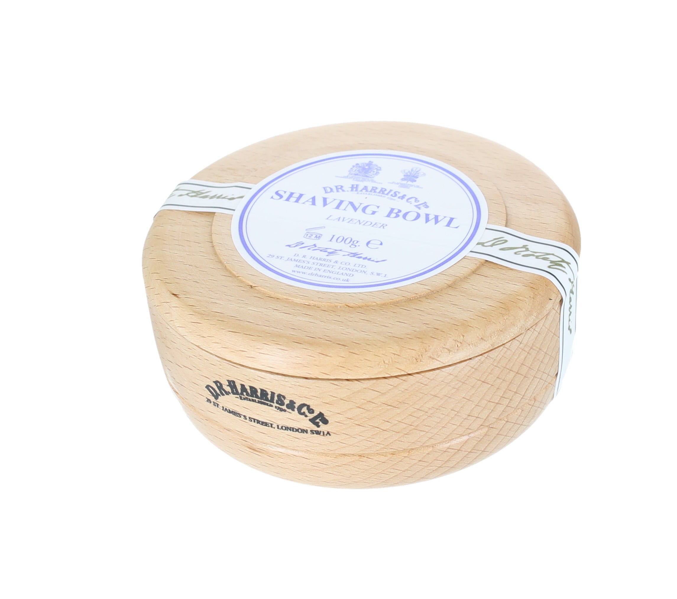 D.R. Harris Lavender Beech Shaving Bowl