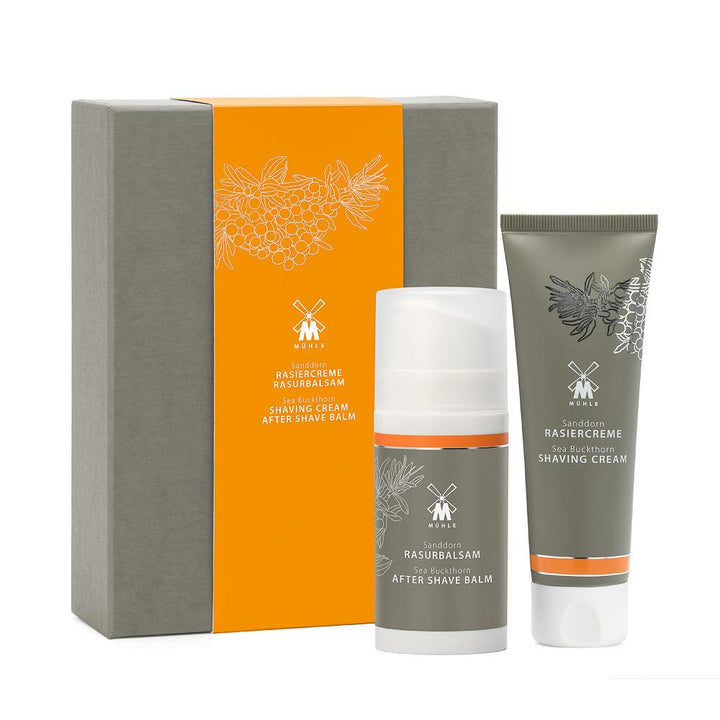 MÜHLE Sea Buckthorn Shaving Cream & Aftershave Set