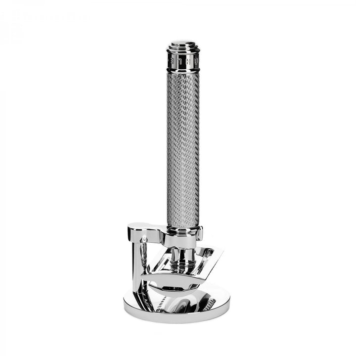 MÜHLE Traditional Metal 2-Piece Shaving Set R89 Safety Razor & Stand