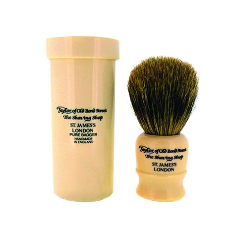 Taylor of Old Bond Street Pure Badger Travel Brush