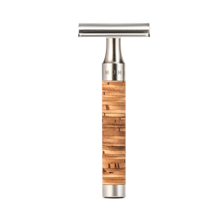 MÜHLE Rocca Stainless Steel & Birch Bark Safety Razor