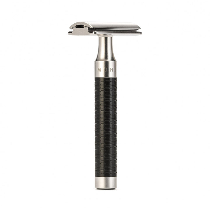 MÜHLE Rocca Stainless Steel & Black Safety Razor