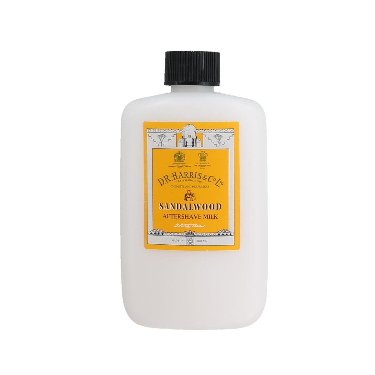 D.R. Harris Sandalwood Aftershave Milk Bib & Tucker