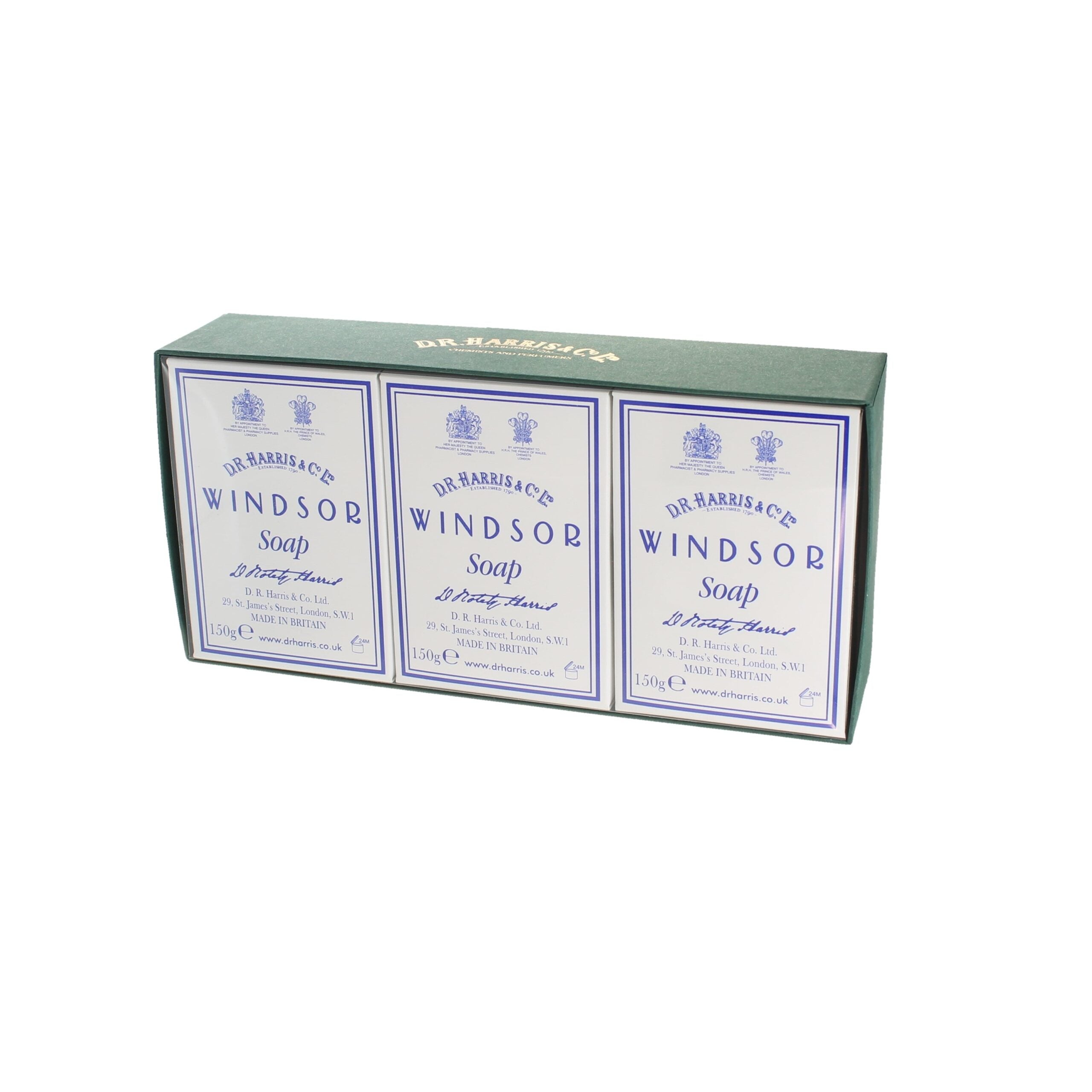D.R. Harris Windsor Bath Soap, 3 Pack